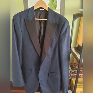 Peter Millar Dark Blue Tuxedo Jacket